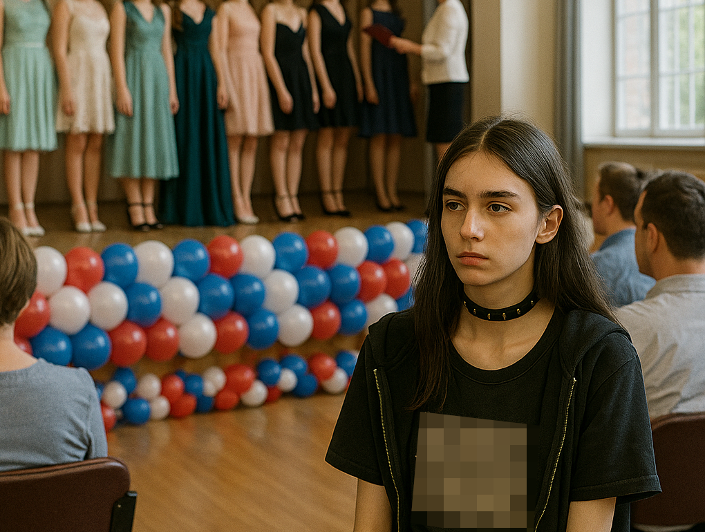 Примерно в таком наряде пришла Диана