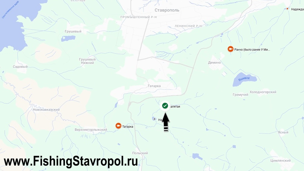 Платная рыбалка озеро "Запятая"