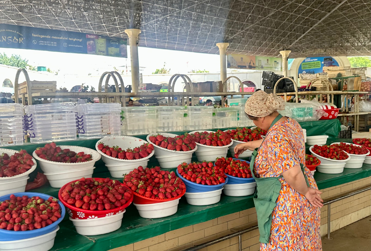 В мае был сезон клубники 