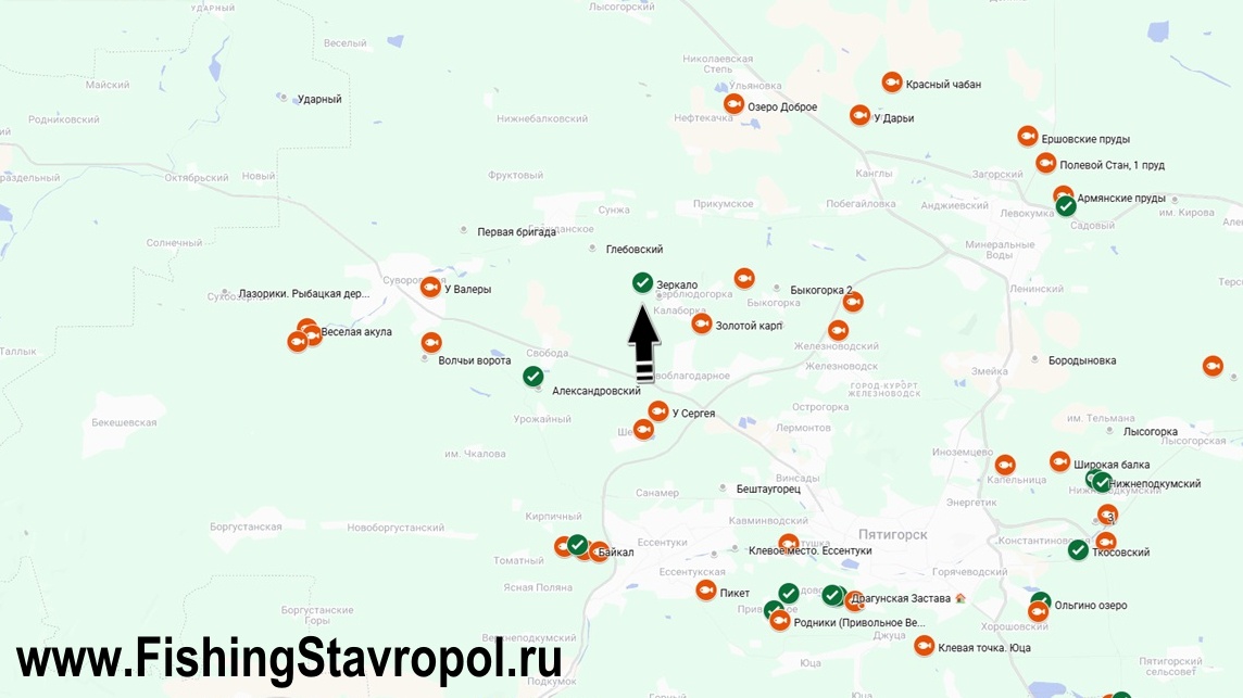 Платная рыбалка "Зеркало"