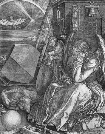 Альбрехт Дюрер. Меланхолия. Гравюрный кабине. Берлин. 1514
