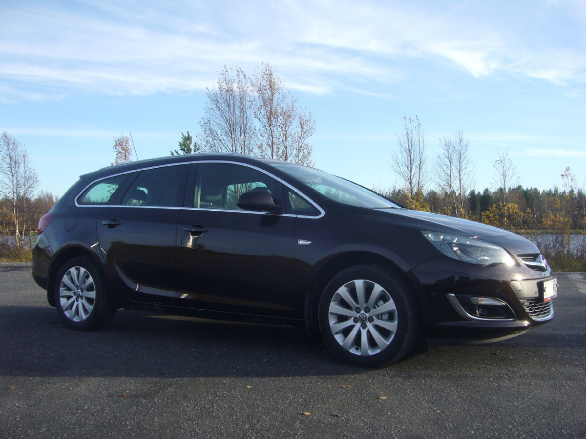 Мой Опель с севера