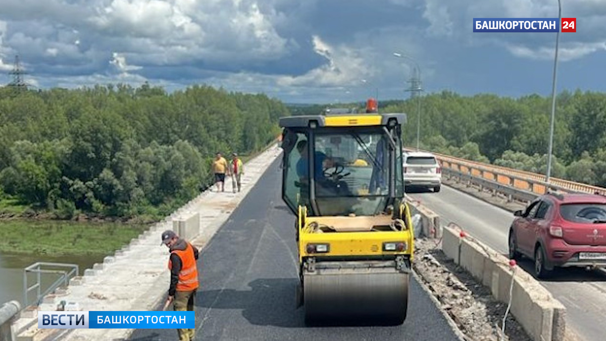    В Архангельском районе перепустили движение на мосту через Белую