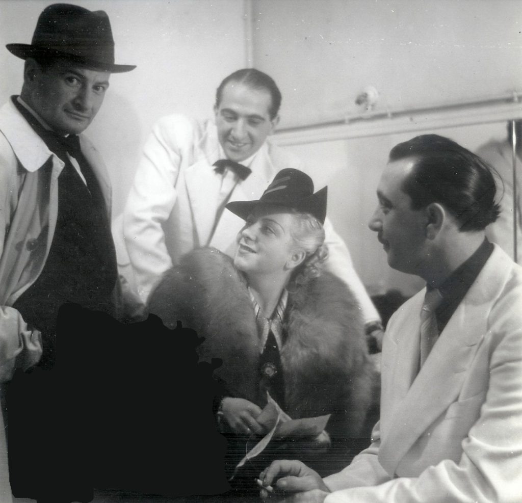 Роби Дэвис, Дейди Дэвис-Буайе, Пьер Фуад и Джанго Рейнхардт 