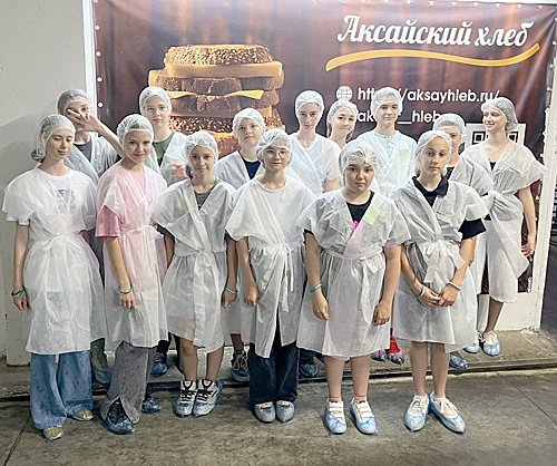    Экскурсия на Аксайский хлебокомбинат. / ФОТО автора Администратор