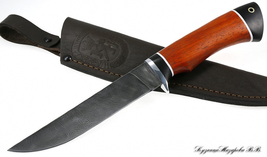 Нож из дамасской стали