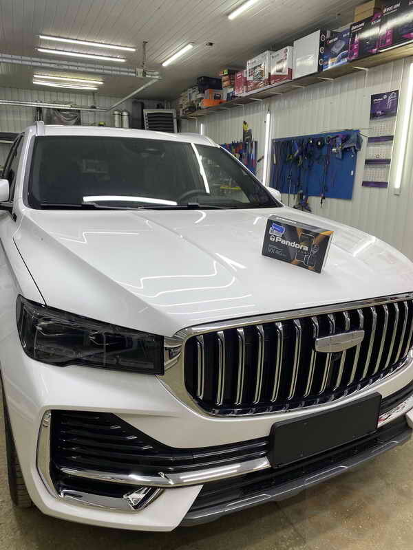 Сигнализация с автозапуском Pandora VX-4G GPS на Geely Monjaro Re Ch (2025 г.в.)