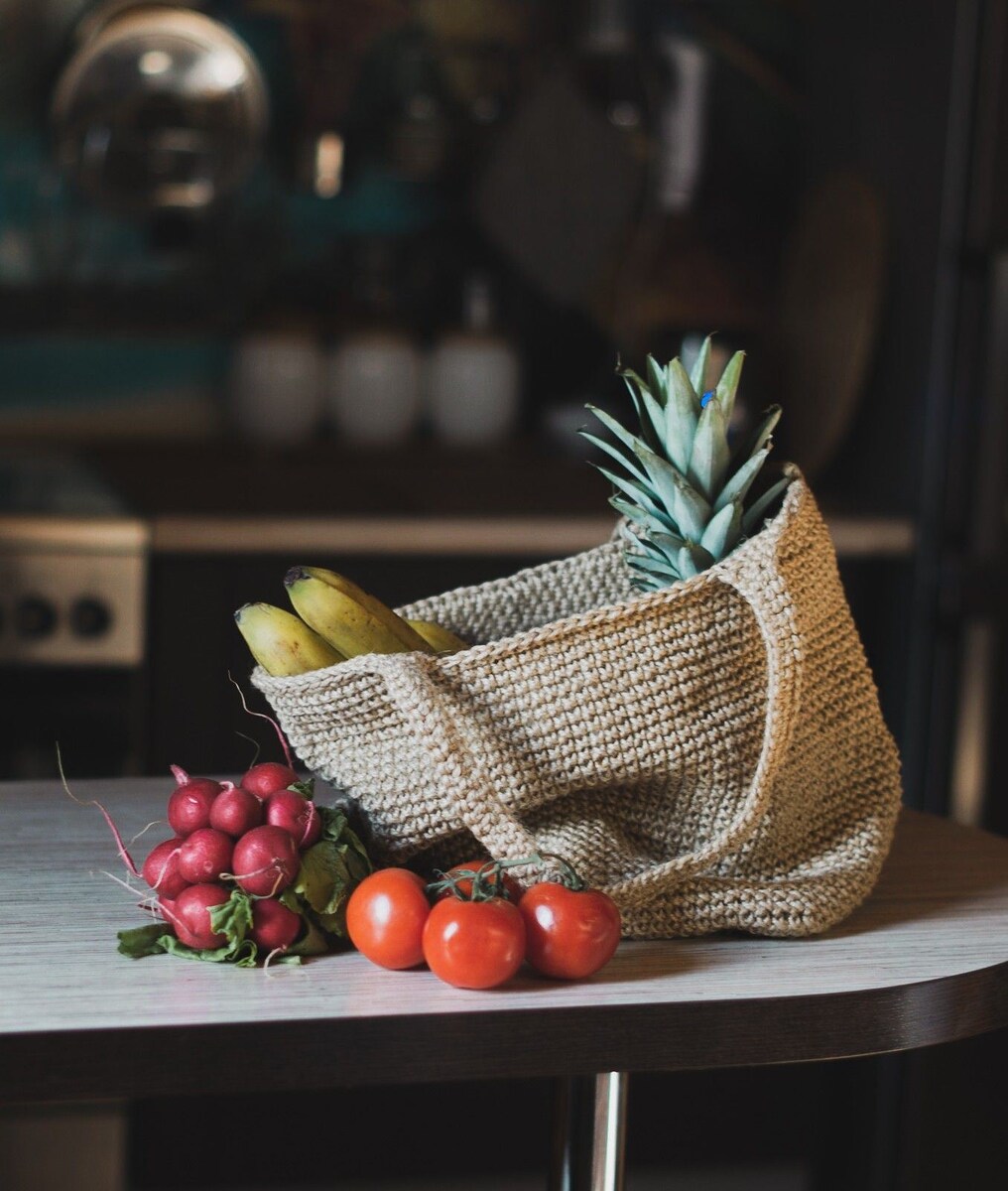 Сумка из джута