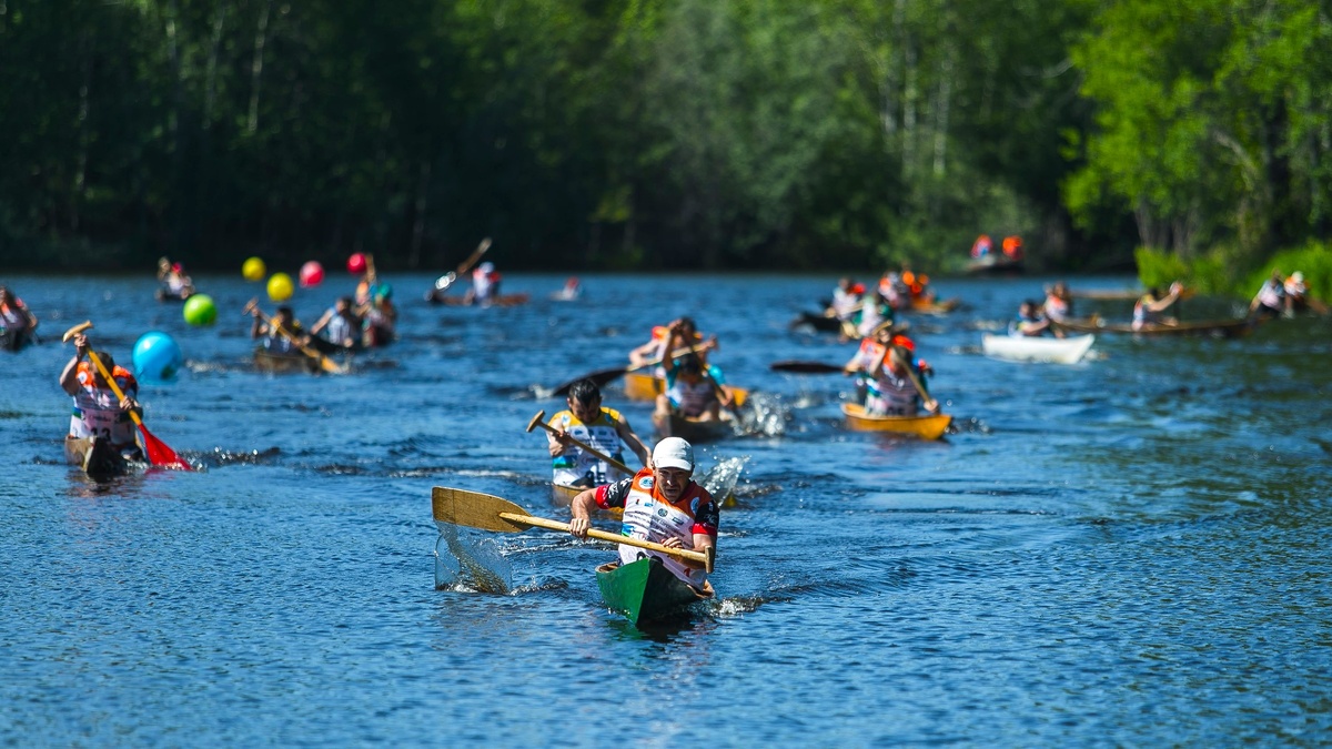    Электронные чипы помогут выявить победителя соревнований по гребле на обласах