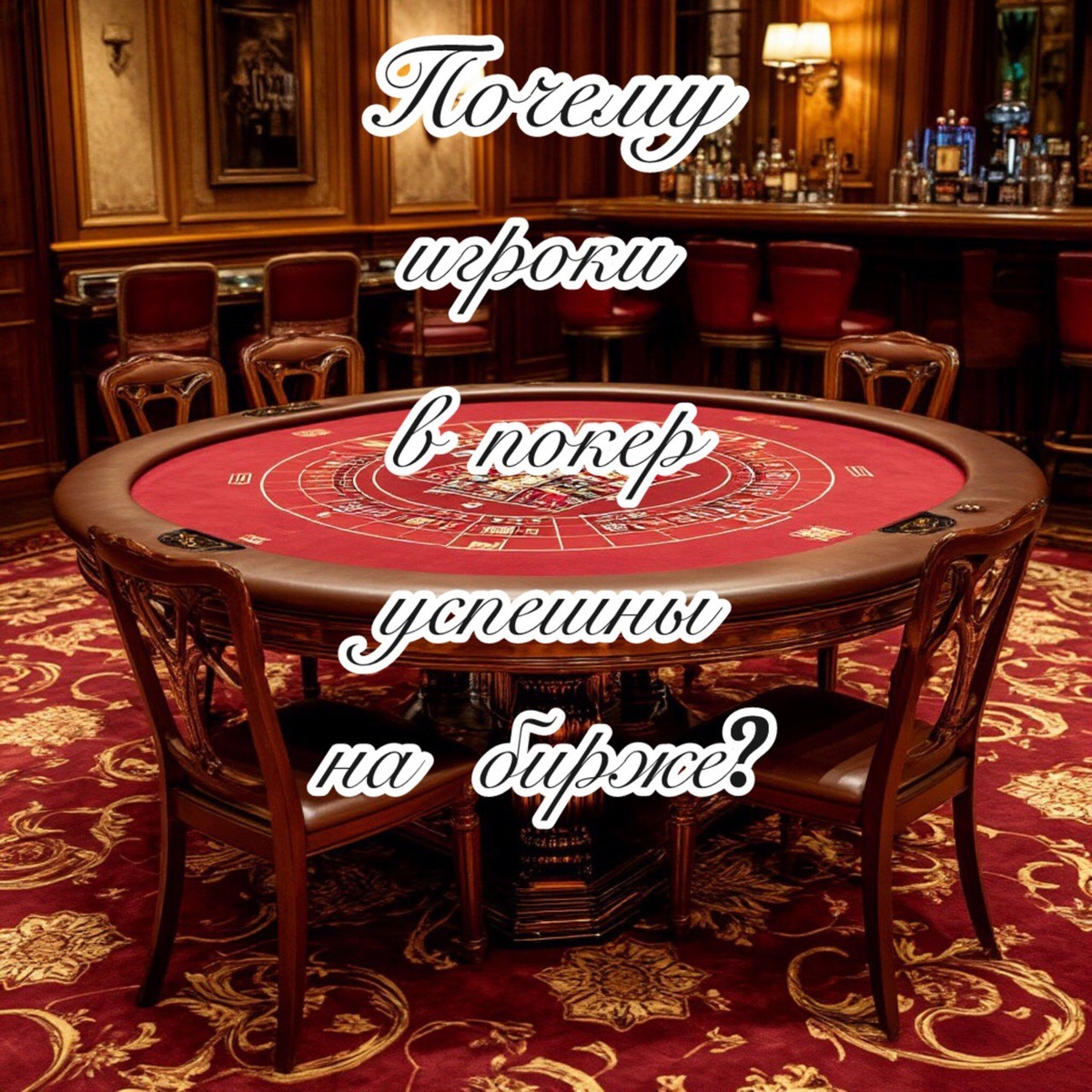 покер и биржа