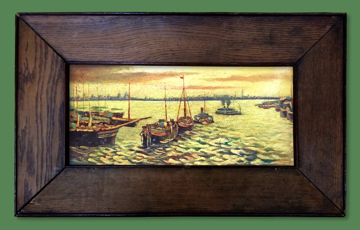 Этюд неизвестного художника из коллекции художественного салона Волжского выставочного зала имени Г.В. Черноскутова. Источник: https://www.volartzal.ru/ 