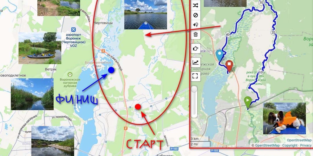 "Воронежская кругосветка". Честные впечатления о самом популярном водном маршруте воронежцев