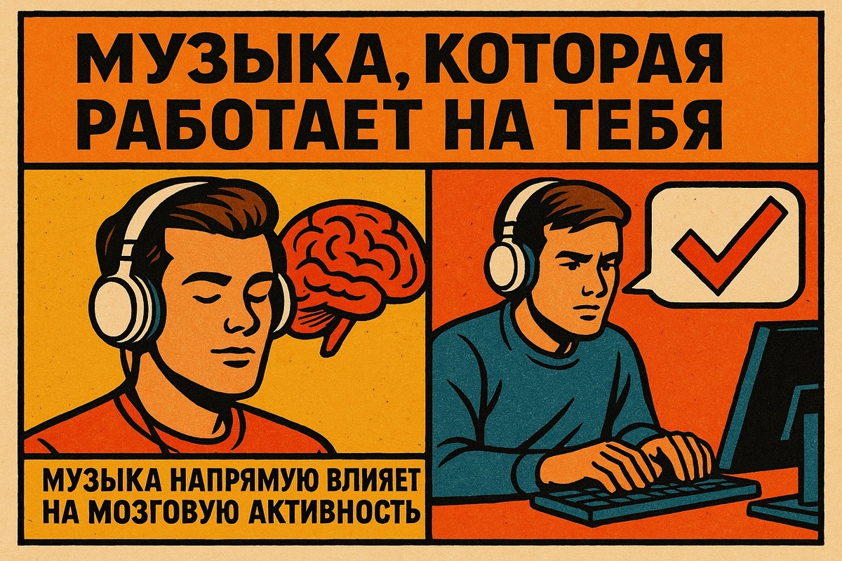 Музыка для ума и тела: лайфхаки для концентрации, бодрости и сна