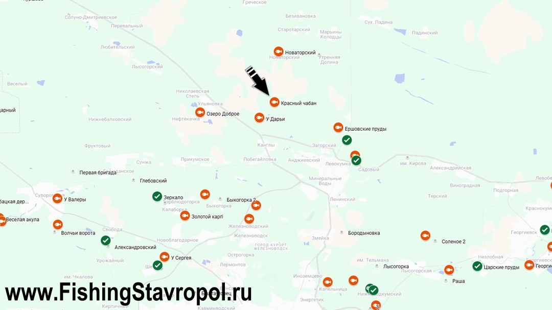 Платная рыбалка "Красный Чабан"