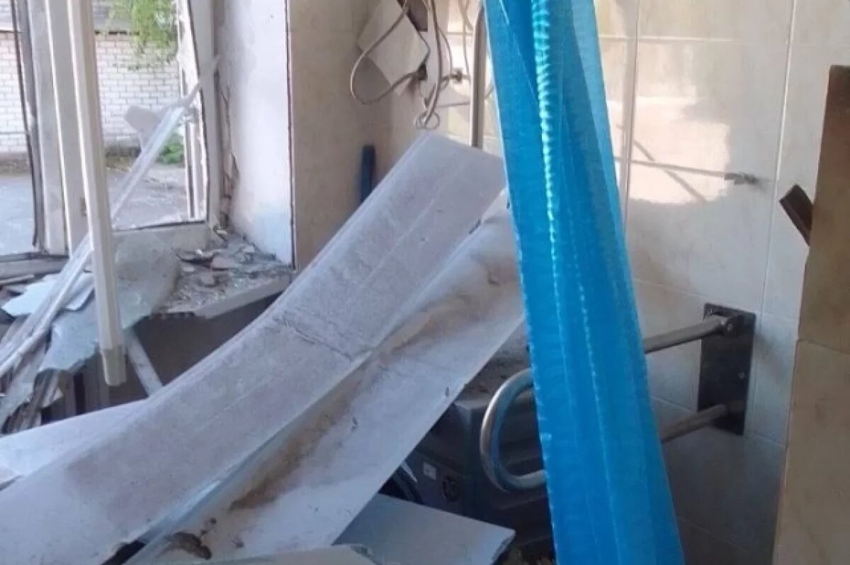    Дрон-камикадзе ВСУ нанес удар по больнице в Алешках Херсонской области