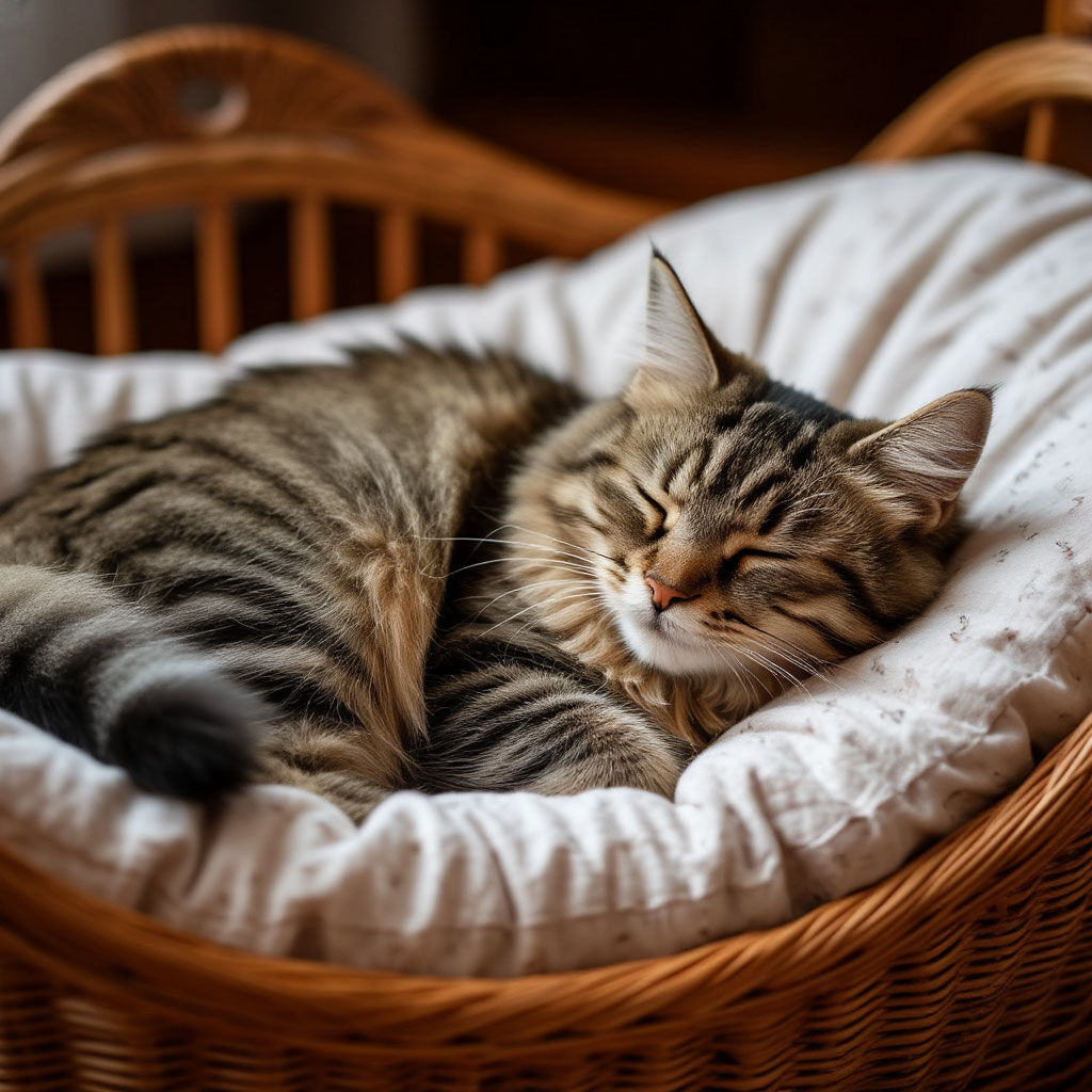 Тайна кошачьего сна: почему пушистые фавориты выбирают левый бок?