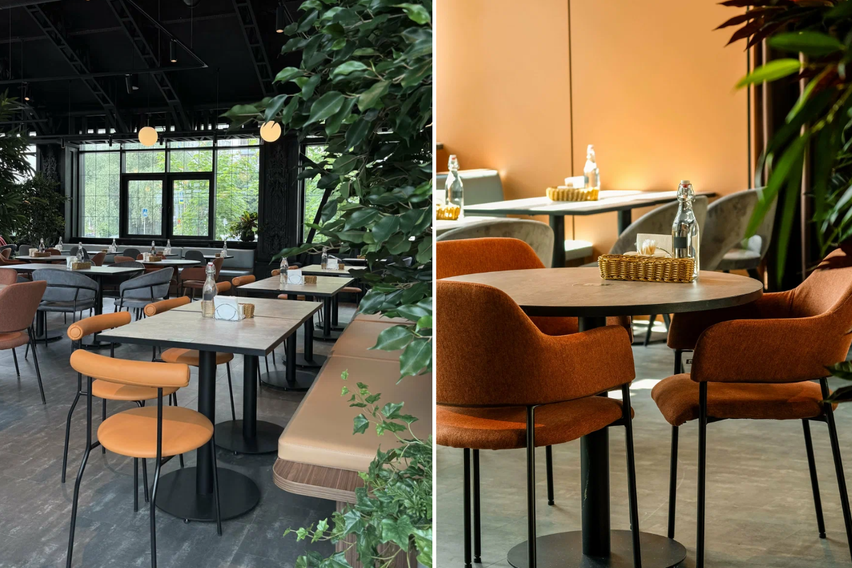 Интерьер кафе «Точно вкусно»