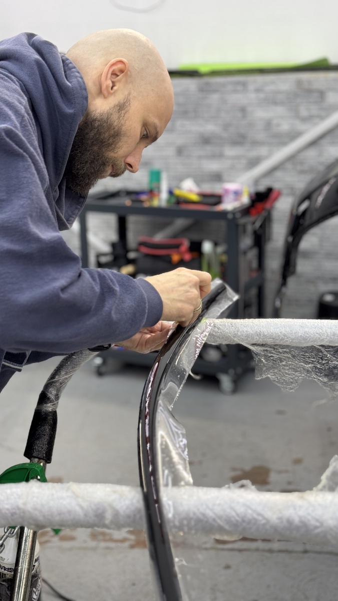 Защищанем снятую часть