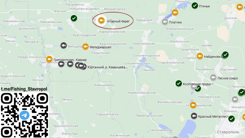 Платная рыбалка водоем "Янтарный берег"