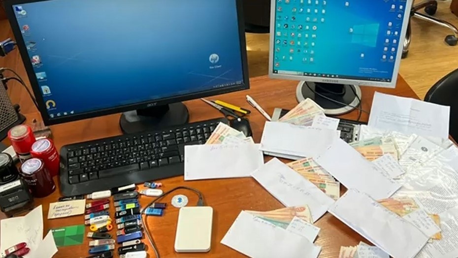    Офис организации, которая занималась незаконным выводом денежных средств за рубеж. Автор фото: ГУ МВД по Петербургу.