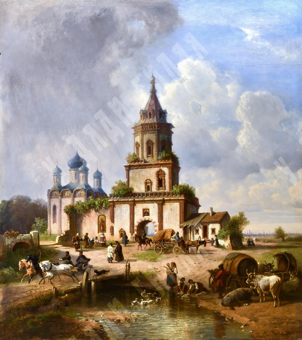Франсуа Антуан Боссюэ. Покровский собор в Измайлово, 1861.
