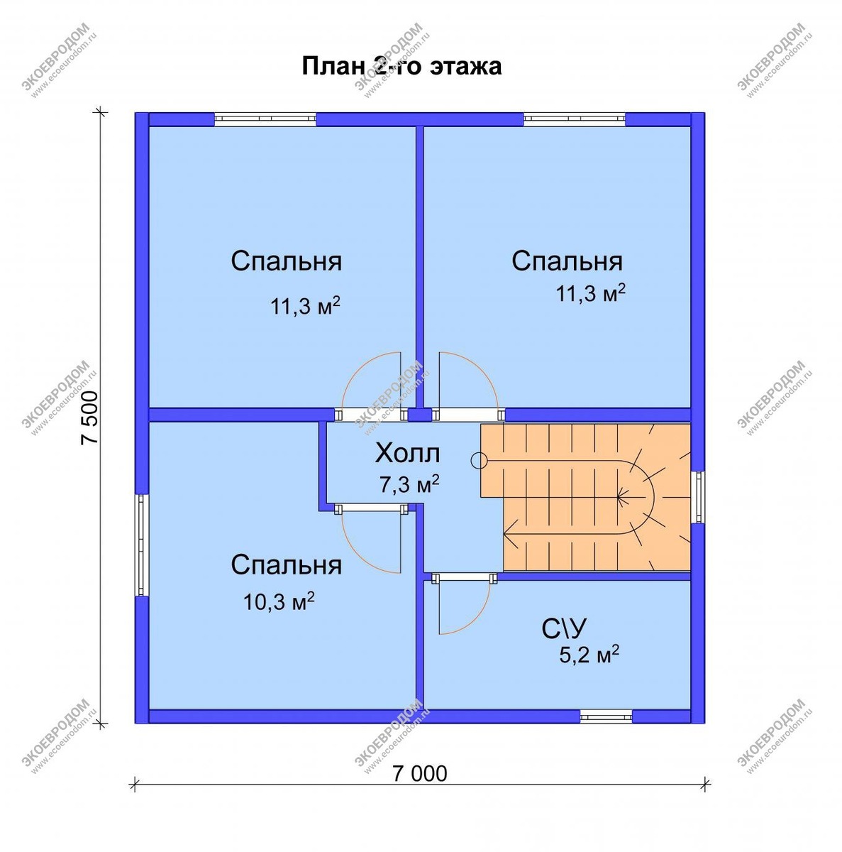 План 2-го этажа