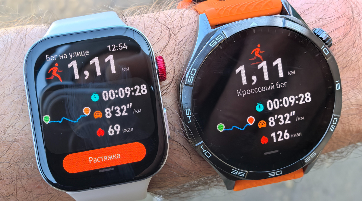 Часы Huawei Fit 3 и часы Huawei Watch GT 5
