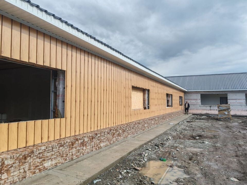    Капремонт Балыктуюльской школы. Источник: Telegram-канал главы Улаганского района Айдара Акчина