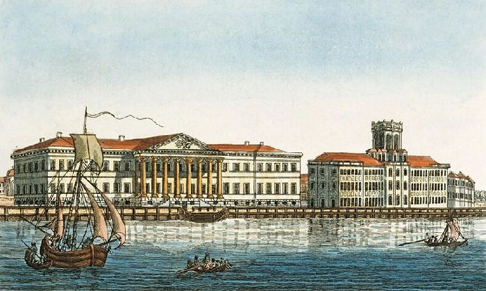  Академия наук. 1725 год.