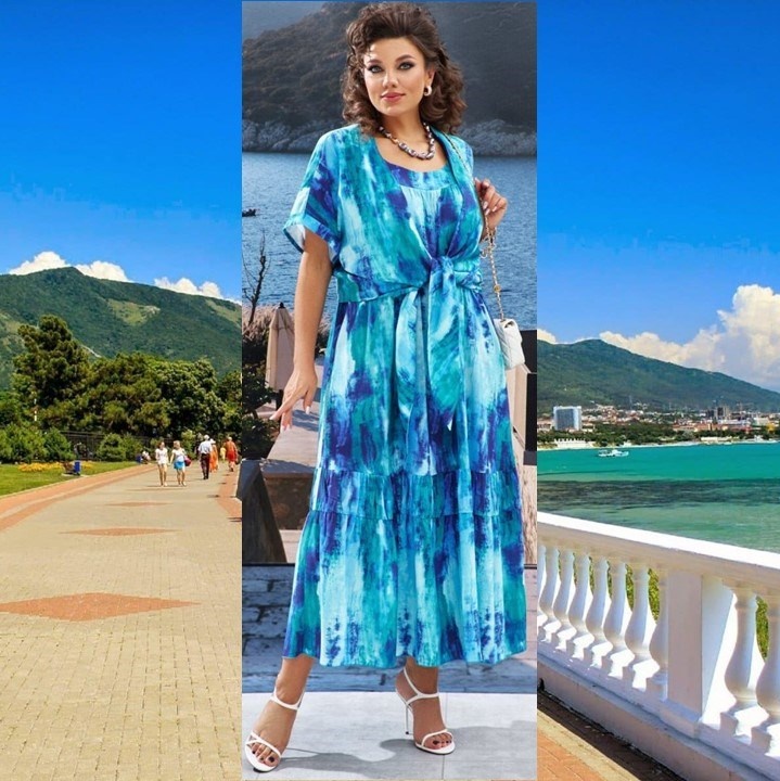 Платье для полных женщин