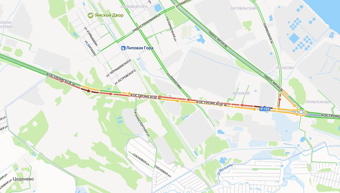 Неразрешимая ярославская проблема с вечными пробками
