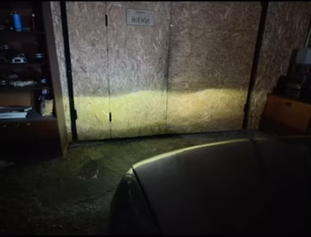 Свет штатных линз 