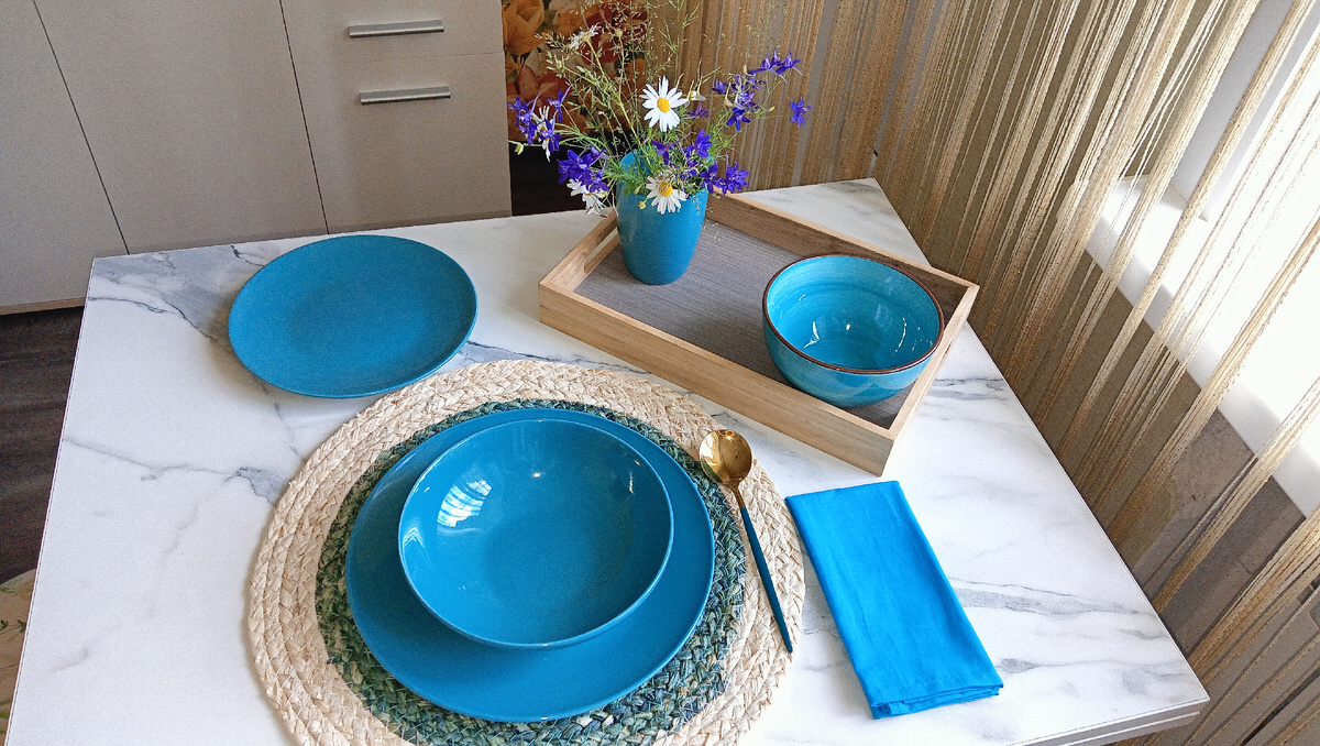 Цвет настроения - синий. Фото автора 