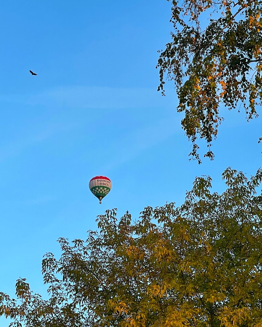Воздушный шар над Калугой