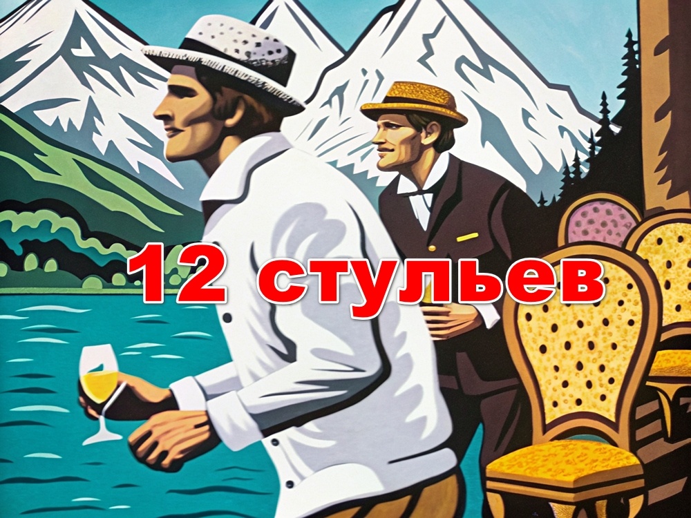 «Двенадцать стульев» Илья Ильф и Евгений Петров