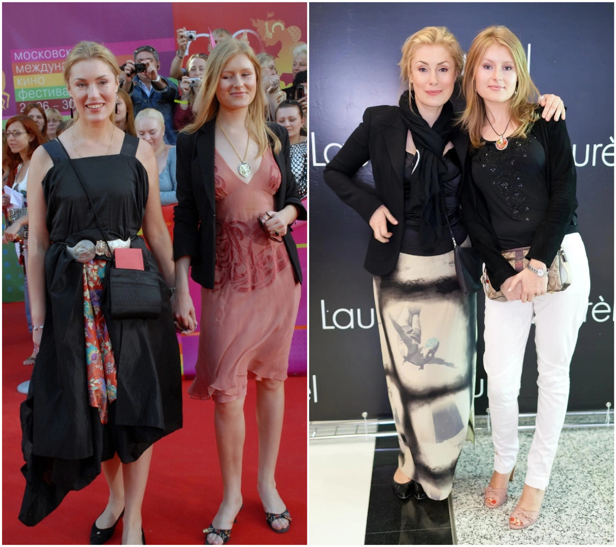 Мария Шукшина с дочерью Анной Трегубенко