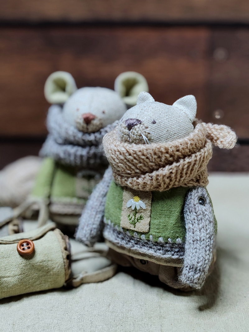    Мастерица из Карелии создает уникальных зайцевМинэкономразвития Карелии