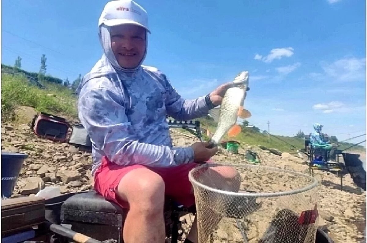    В Башкирии прошел необычный корпоратив - соревнования по рыбной ловле