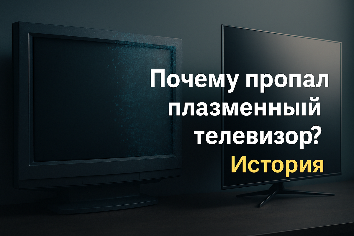 Почему пропал плазменный телевизор? История