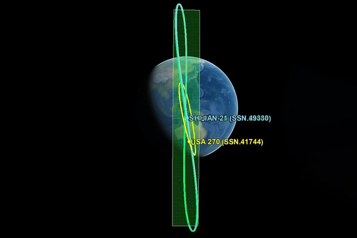 Китай готовится к историческому испытанию по дозаправке спутника на геостационарной орбите. Фото: s2a Systems