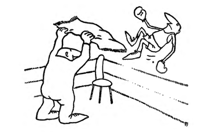 Художник В.Песков альбом "Мастера советской карикатуры. Юмор молодых", выпуск III 1977