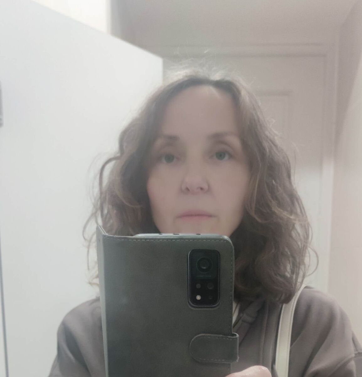 Селфи во время ожидания 