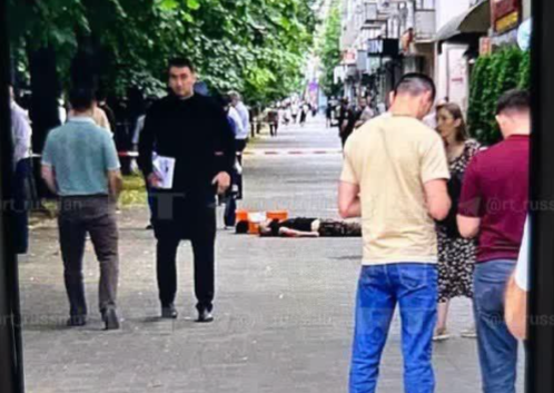    Кадр с места событий. Скриншот: телеграм-канал "О.К.О"