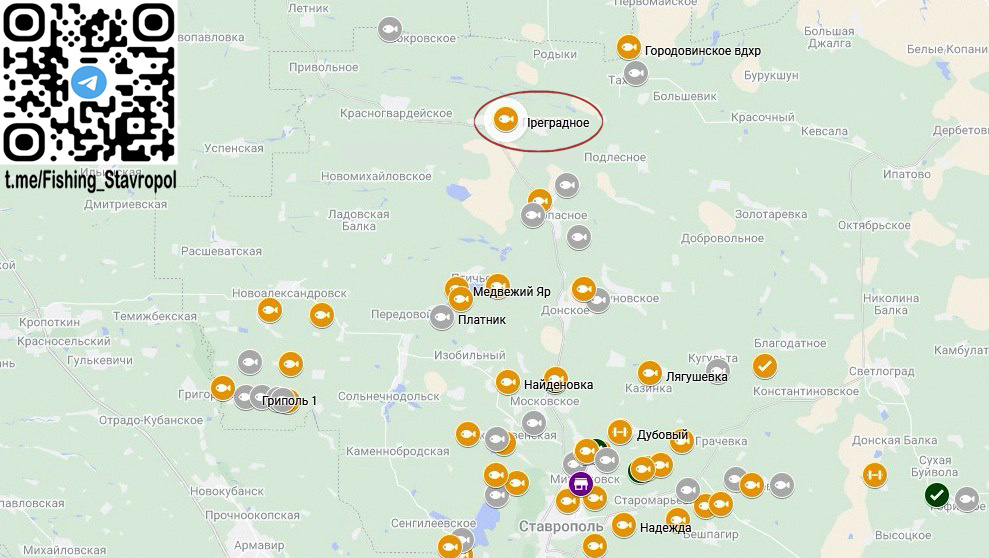 Платная рыбалка водоем "Преградное"