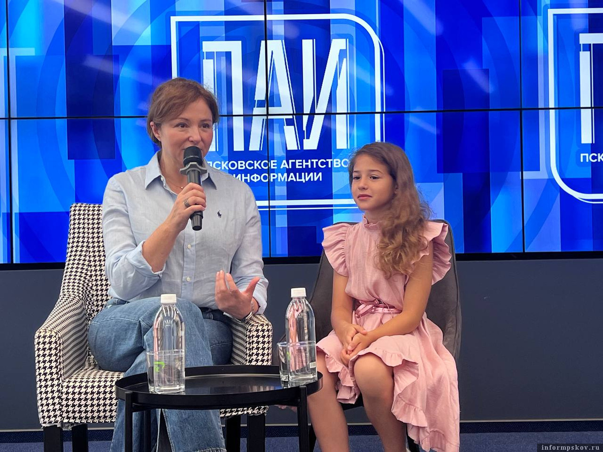 Анна Банщикова с дочкой. Фото: ПАИ