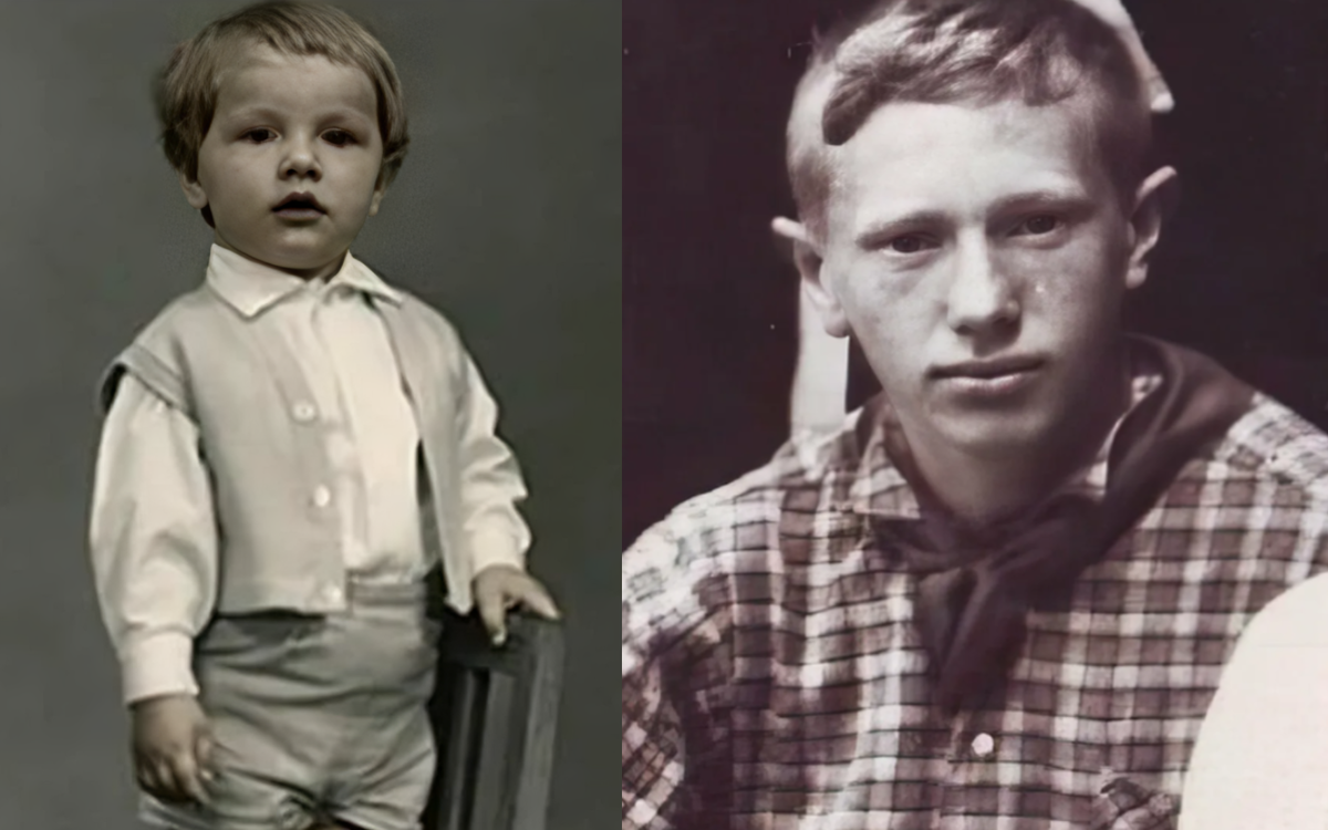 Максим в детстве