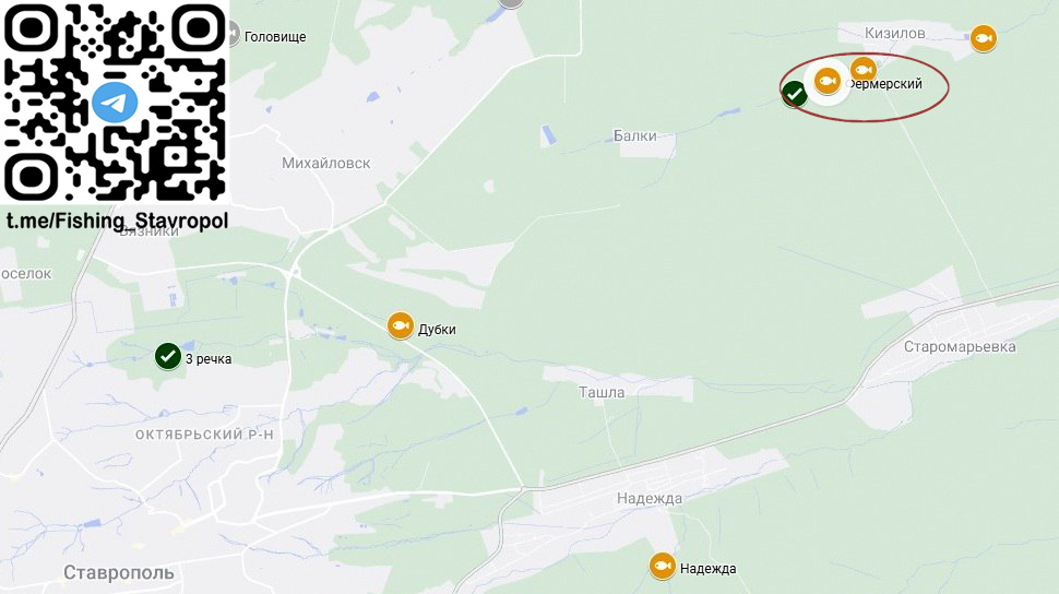 Платная рыбалка водоем "Фермерский"