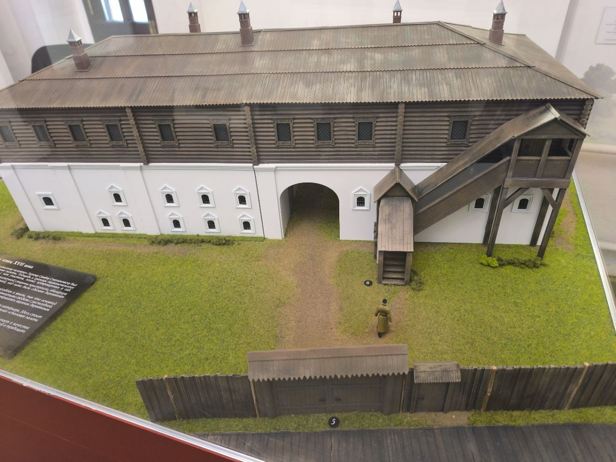 это реконструкци палат на 17 век. Реконструкция музея Стрелецкие палаты.