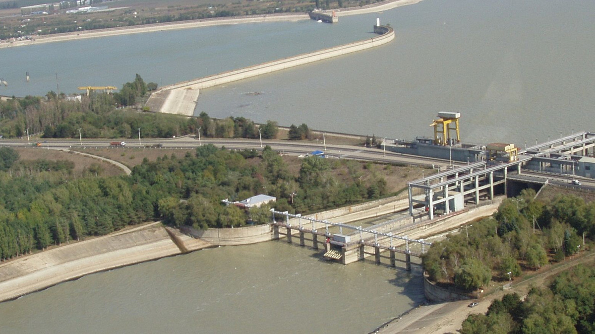 Краснодарское водохранилище. Фото взято из открытых источников.