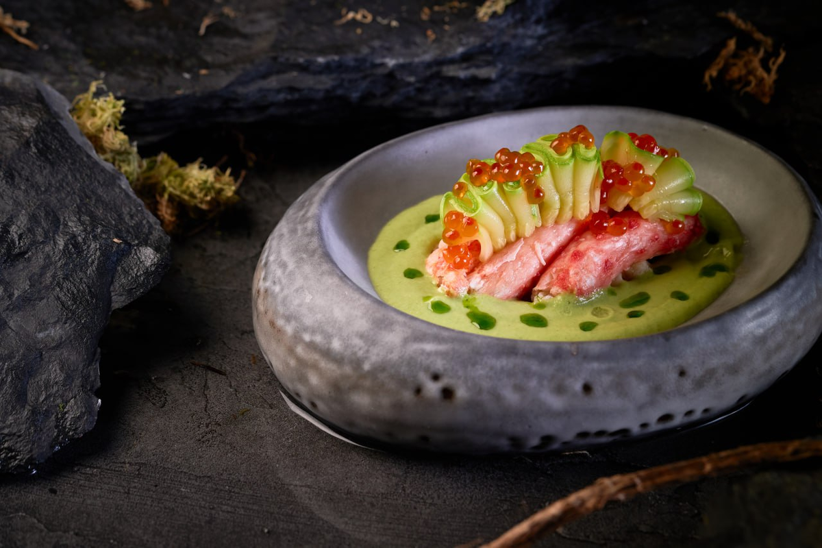 Фото: Молодой дальневосточный гребешок со сливочно-икорным соусом, Ruma